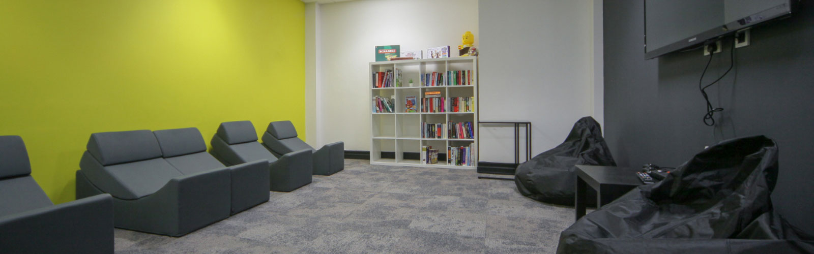 Games room in modern offices