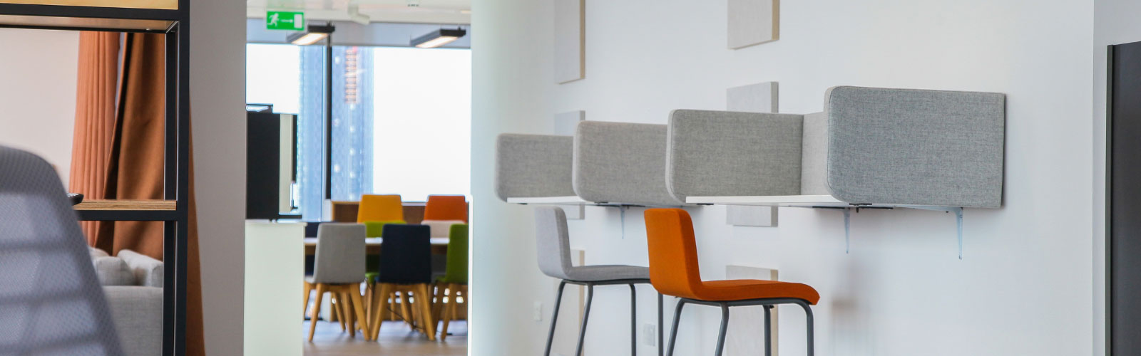 Hot desking at Jaguar Land Rover Manchester Office Refurbishment