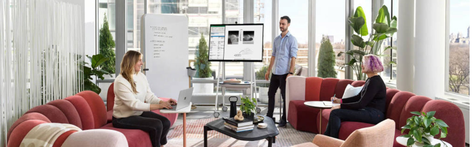 Co working space using technology
