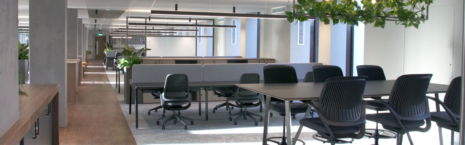 Open plan office