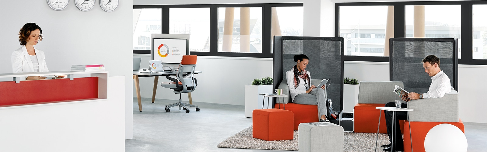 Reception-area